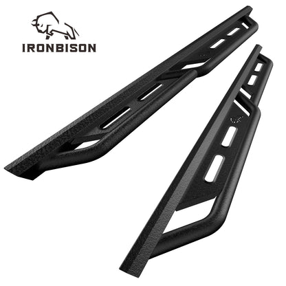 IRONBISON Running Boards Fit 2025 UP Toyota 4Runner, Heavy Duty 4Runner Side Steps Steel Nerf Bars Step Rails Heavy Texture Black