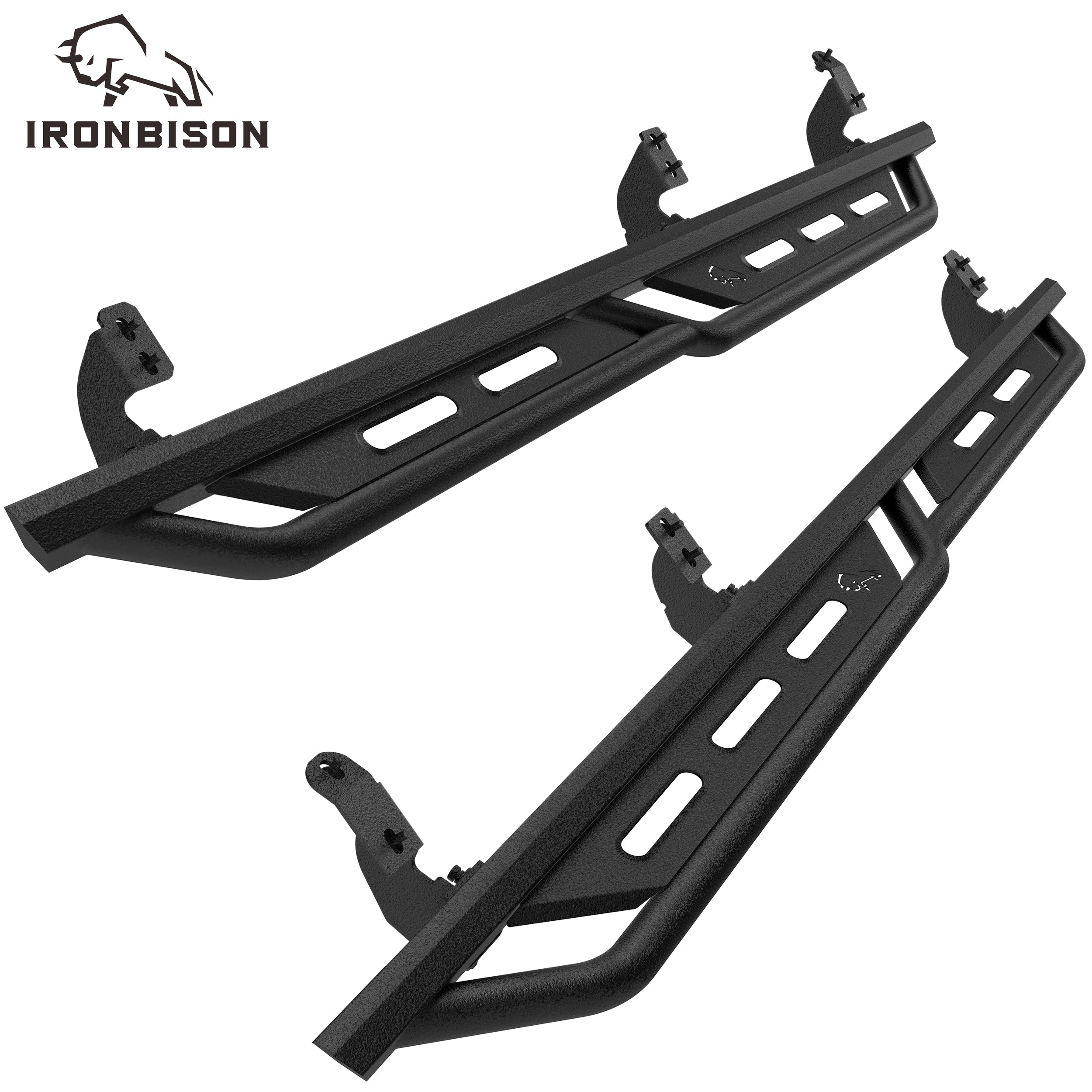 IRONBISON Rocker Steps Running Boards Compatible with 2007-2021 Toyota