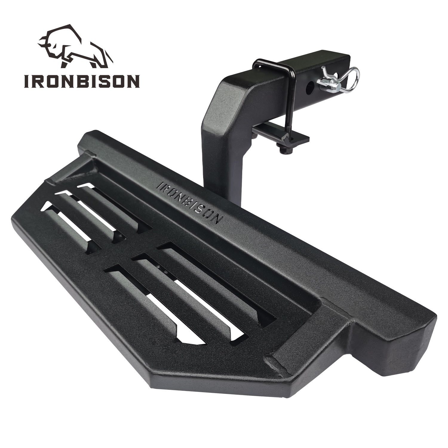 IRONBISON Hitch Step Universal Fit 2 Hitch Receivers with 5 Drop Ste