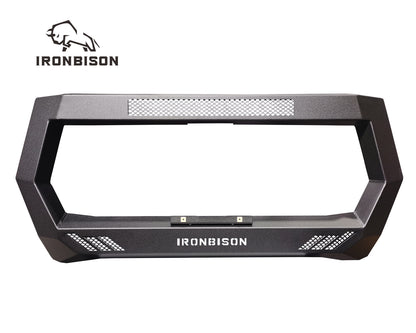 IRONBISON BARDE Bull Bar Compatible with 2019-2024 Dodge RAM 1500 Pickup Truck (Excl. Rebel & TRX trims, 19-24 Ram 1500 Classic,2020-2022 Ram 1500 Diesel models) Fine Textured Black Front Bumper Brush Grille Guard (IBCJD02)