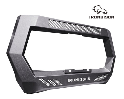 IRONBISON BARDE Bull Bar Compatible with 2005-2023 Toyota Tacoma Pickup Truck Fine Textured Black Front Bumper Brush Grille Guard Compatible with 20” LED Light Bar (IBCJT04)