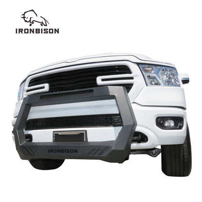 IRONBISON BARDE Bull Bar Compatible with 2019-2024 Dodge RAM 1500 Pickup Truck (Excl. Rebel & TRX trims, 19-24 Ram 1500 Classic,2020-2022 Ram 1500 Diesel models) Fine Textured Black Front Bumper Brush Grille Guard (IBCJD02)